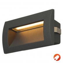 SLV 233625 DOWNUNDER OUT LED M Wandeinbauleuchte IP55 3000K anthrazit